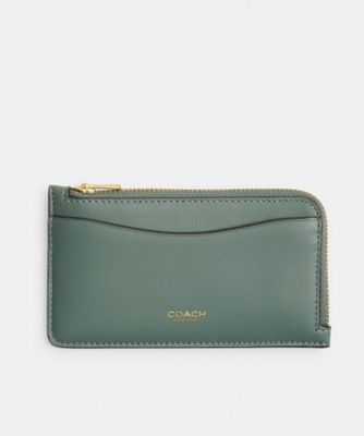＜COACH＞ニューヨーク　ジップ　カード　ケース